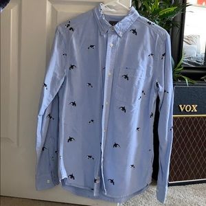 Orca Whale button up - Hawkings McGill